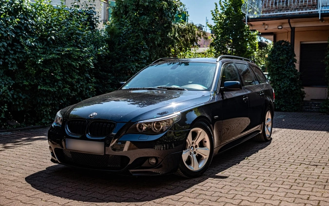 BMW Seria 5 cena 33900 przebieg: 245000, rok produkcji 2008 z Poznań małe 407